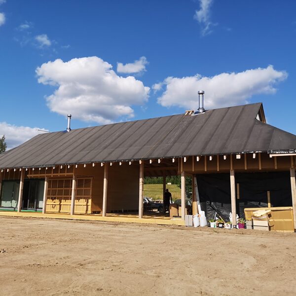 Izolēti dūmvadi caur jumtu